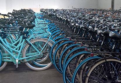 De fiets van de zaak privé gaan gebruiken?